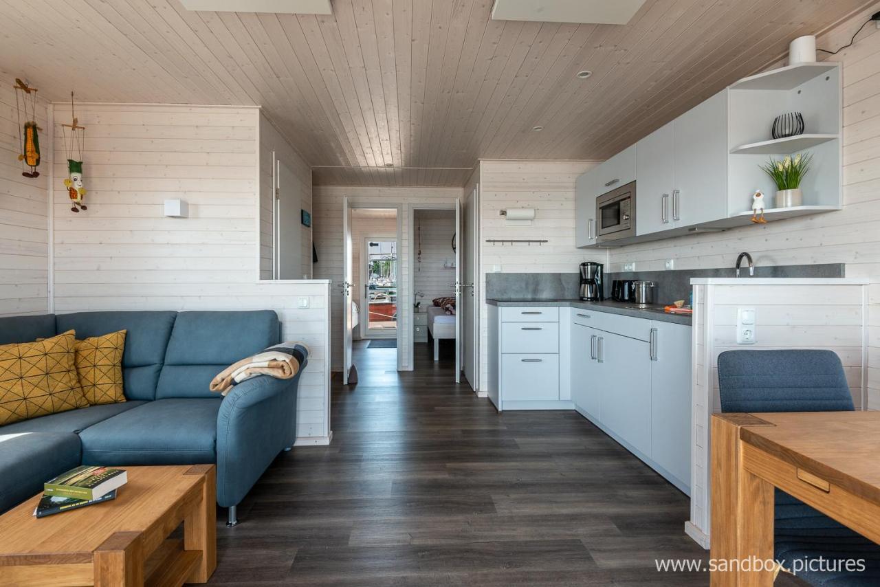 Hausboot Harmonie Otel Stralsund Dış mekan fotoğraf